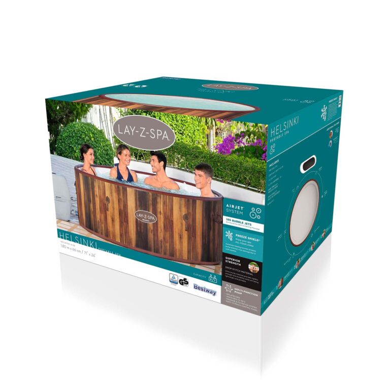 Spa de hidromasaje inflable para 5-7 personas Lay-Z-Spa Helsinki AirJet