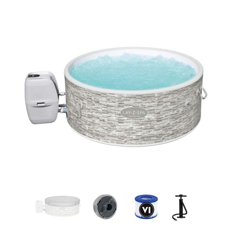 Spa Hinchable Bestway Lay-Z-Spa Vancouver Para 3-5 personas Redondo 155x60 cm
