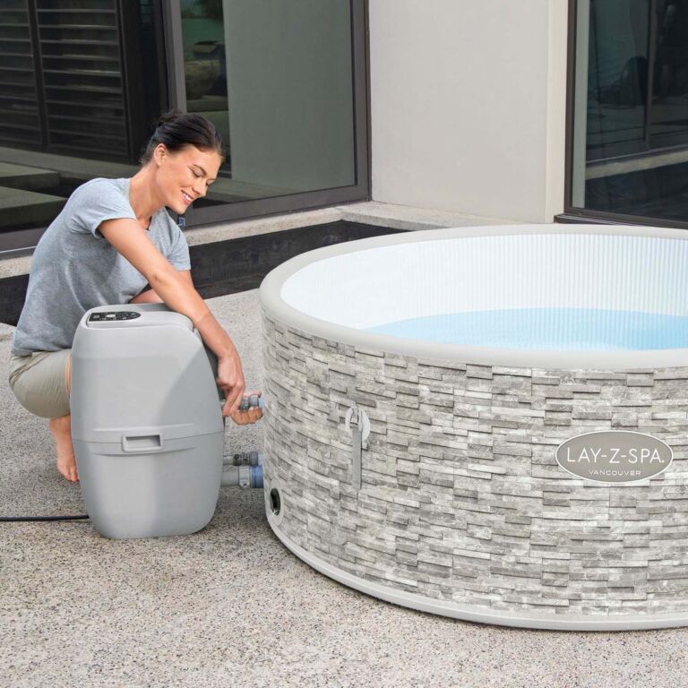 Spa Hinchable Bestway Lay-Z-Spa Vancouver Para 3-5 personas Redondo 155x60 cm