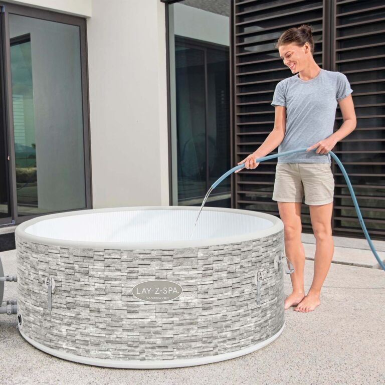 Spa Hinchable Bestway Lay-Z-Spa Vancouver Para 3-5 personas Redondo 155x60 cm