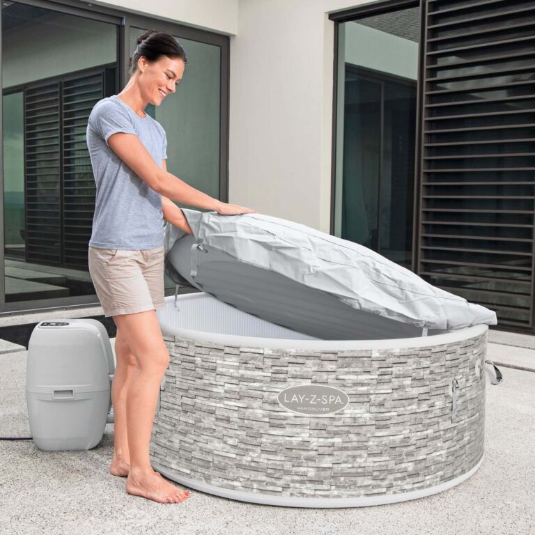 Spa Hinchable Bestway Lay-Z-Spa Vancouver Para 3-5 personas Redondo 155x60 cm