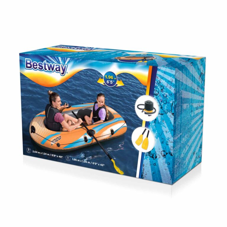Conjunto de Balsa Hinchable Bestway Kondor Elite 2000 1,96 m