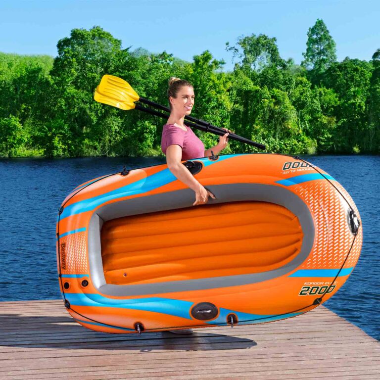 Conjunto de Balsa Hinchable Bestway Kondor Elite 2000 1,96 m