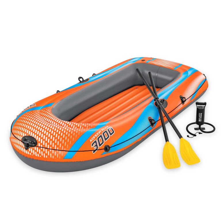 Conjunto de Balsa Hinchable Bestway Kondor Elite 3000 2,46m