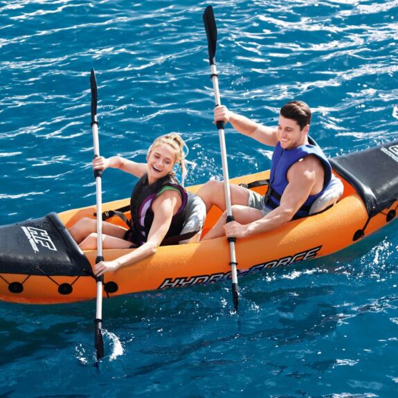 Conjunto de kayak inflable Lite-Rapid X2 de Hydro-Force 321 X 88 X 42 CM