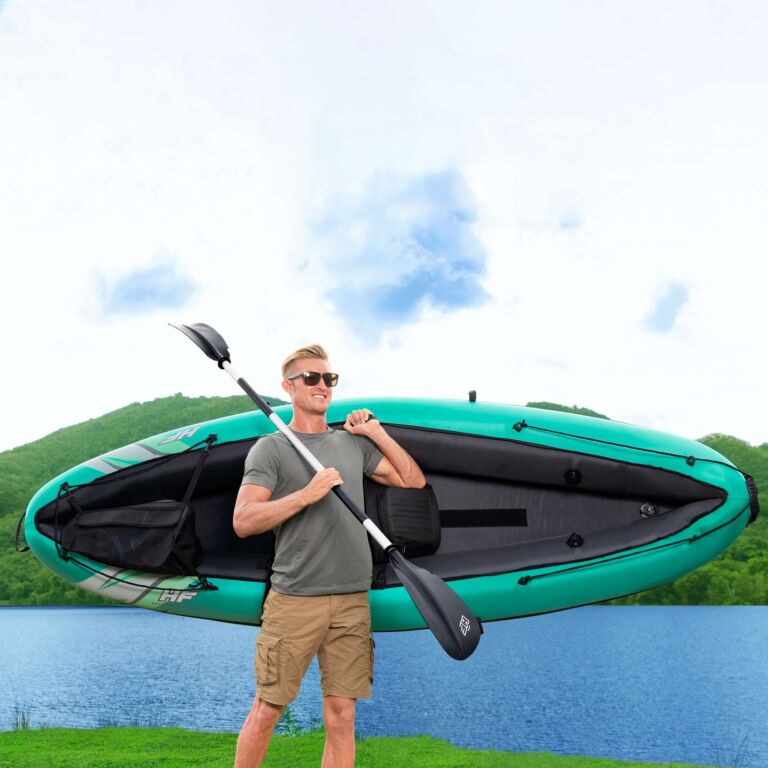 Conjunto de Kayak Hinchable Hydro-Force Ventura X1 2,80 m