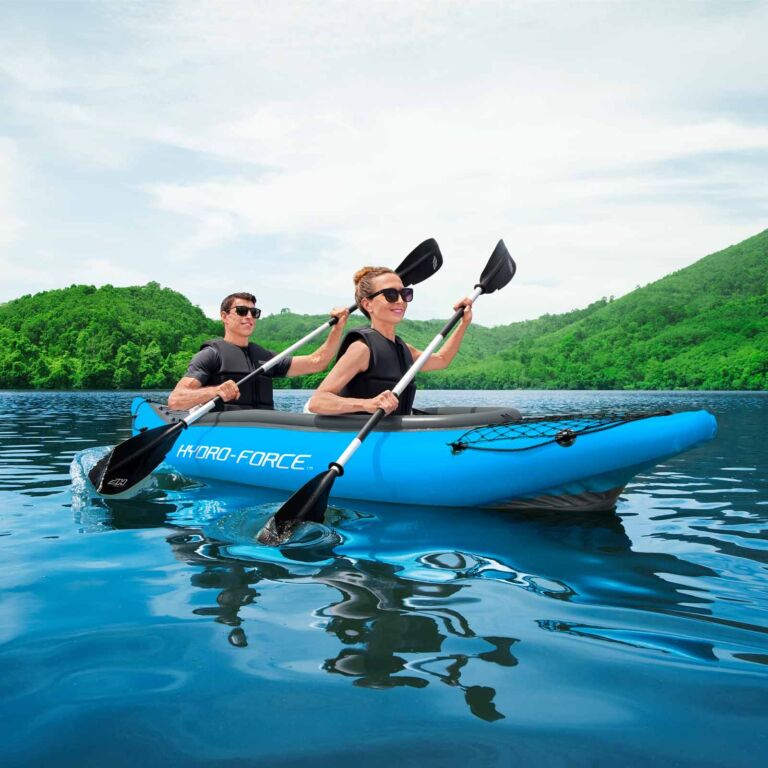 Conjunto de Kayak Hinchable Hydro-Force Cove Champion X2 3,31 m