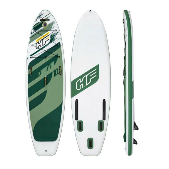 Hydro-Force Kahawai Juego de tablas de surf de remo hinchables de 3,10 m