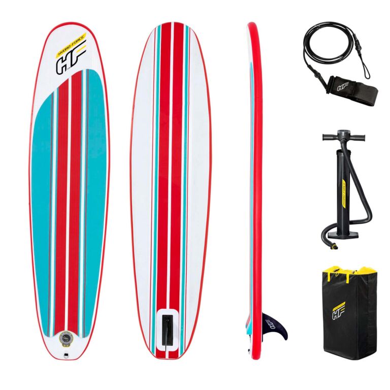 Set de tabla de surf hinchable Hydro-Force Compact Surf 8