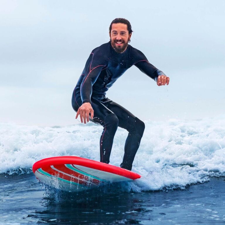 Set de tabla de surf hinchable Hydro-Force Compact Surf 8