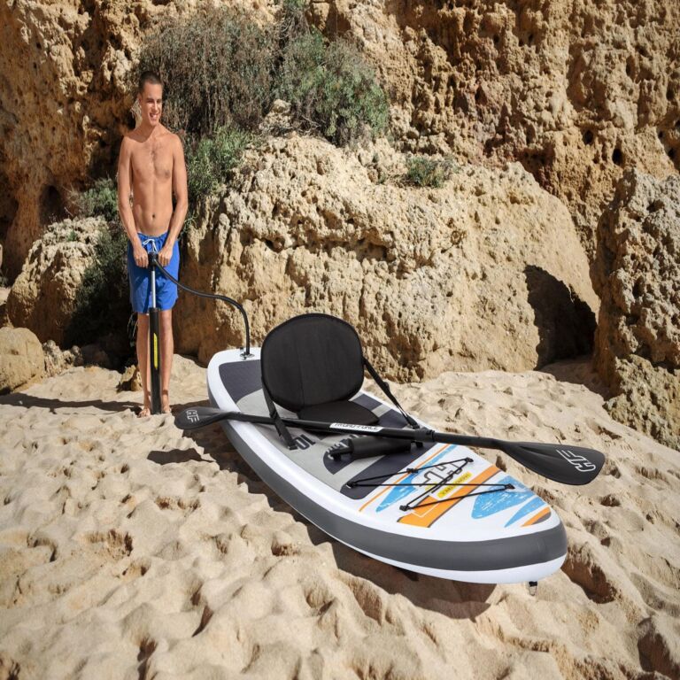 Tabla SUP inflable con set de kayak de 3,05 m White Cap de Hydro-Force