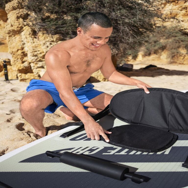Tabla SUP inflable con set de kayak de 3,05 m White Cap de Hydro-Force