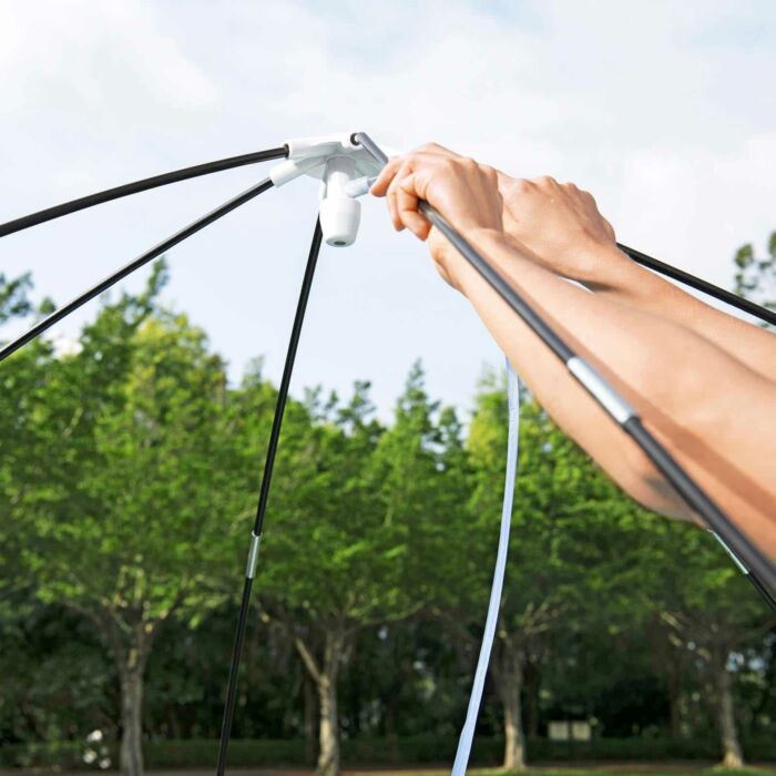 Bestway Steel Pro UV Careful Splash-in-Shade Piscina Desmontable Redonda 1.83 m x 51 cm