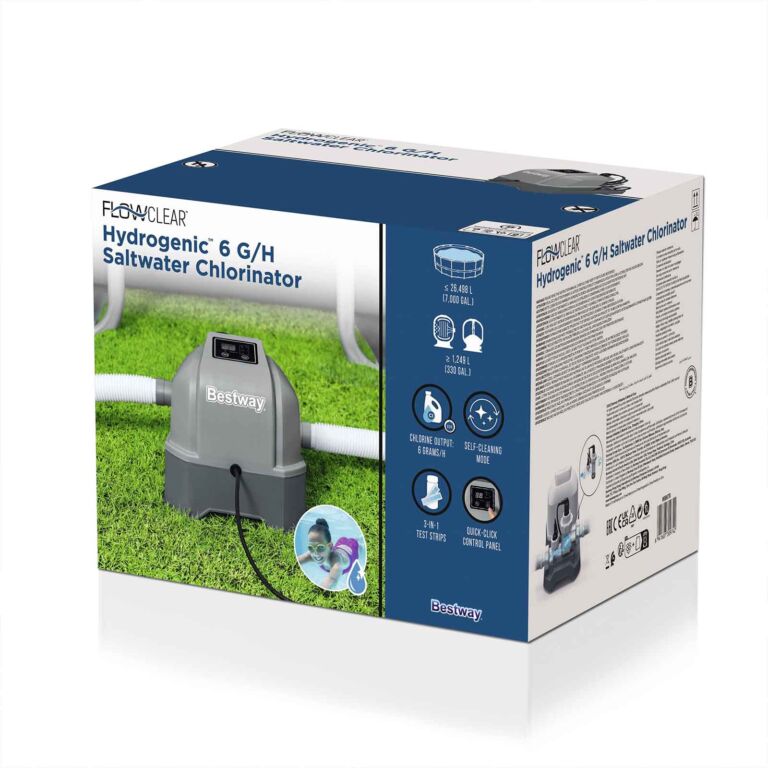 Clorador de Agua Salada Flowclear Hydrogenic 6 G/H