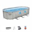Conjunto de Piscina Desmontable Power Steel Swim Vista Series II Bestway 5.49 m x 2.74 m x 1.22 m