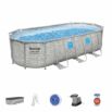 Conjunto de Piscina Desmontable Power Steel Swim Vista Series II Bestway 5.49 m x 2.74 m x 1.22 m