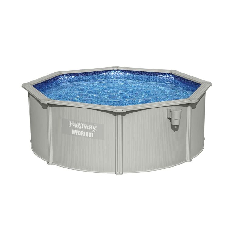 Conjunto de Piscina Desmontable con Pared de Acero Redonda Hydrium de Bestway 3,60m x 1,20m