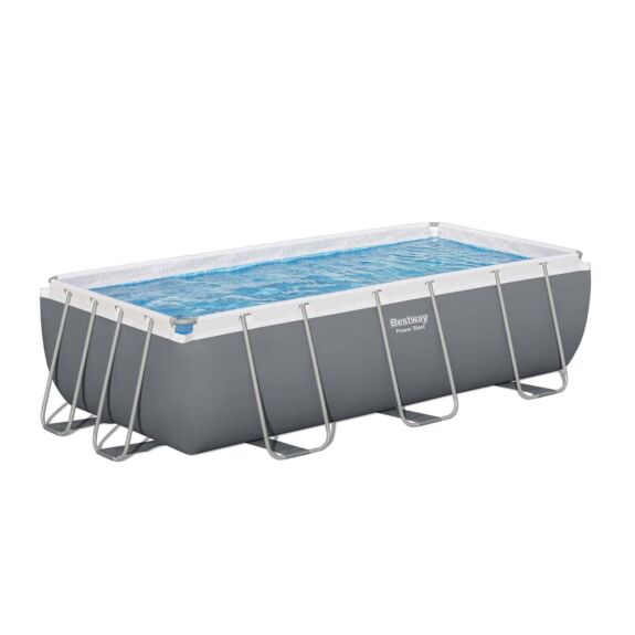 Conjunto de Piscina Desmontable Bestway Power Steel 4,04 m x 2,01 m x 1,00 m