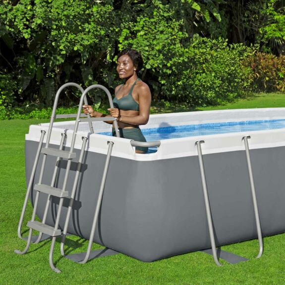 Conjunto de Piscina Desmontable Bestway Power Steel 4,04 m x 2,01 m x 1,00 m