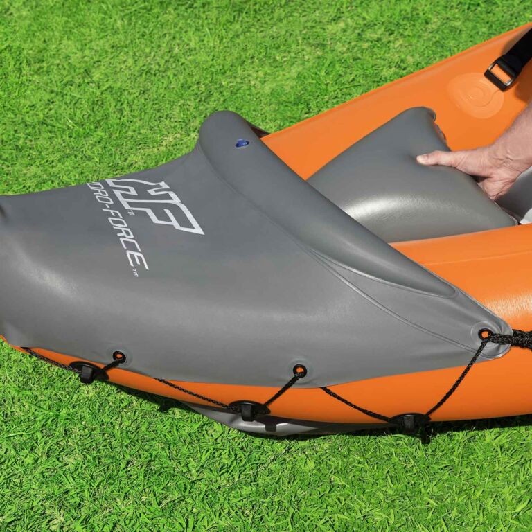 Juego de kayak hinchable Hydro-Force Rapid X3 de 3,81 m
