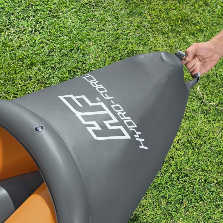 Juego de kayak hinchable Hydro-Force Rapid X3 de 3,81 m