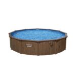 Conjunto de Piscina Desmontable Redonda Bestway Steel Pro MAX de 5,49 m x 1,22