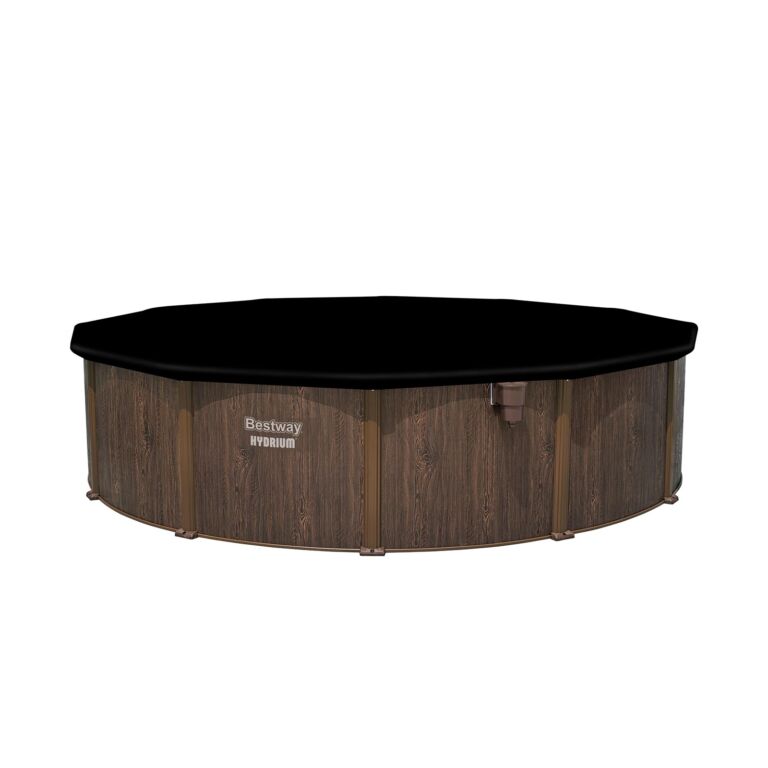 Conjunto de Piscina Desmontable con Pared de Acero Redonda Hydrium de Bestway 5,49 m x 1,30 m