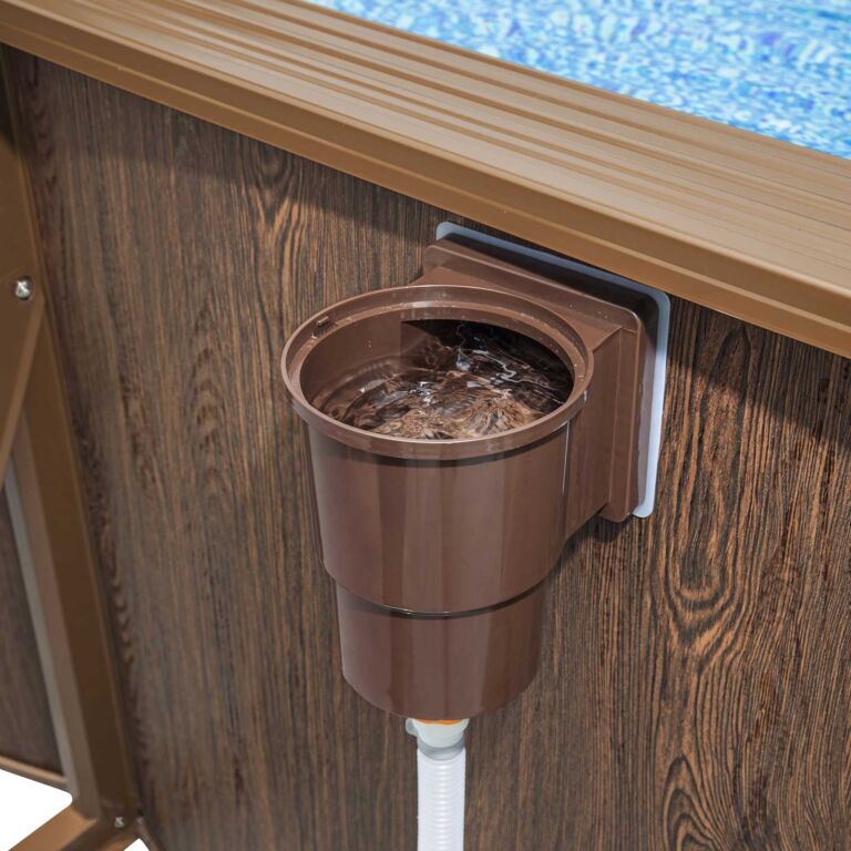 Conjunto de Piscina Desmontable Ovalada de Pared de Acero Hydrium de Bestway 7,30 m x 3,60 m x 1,30 m