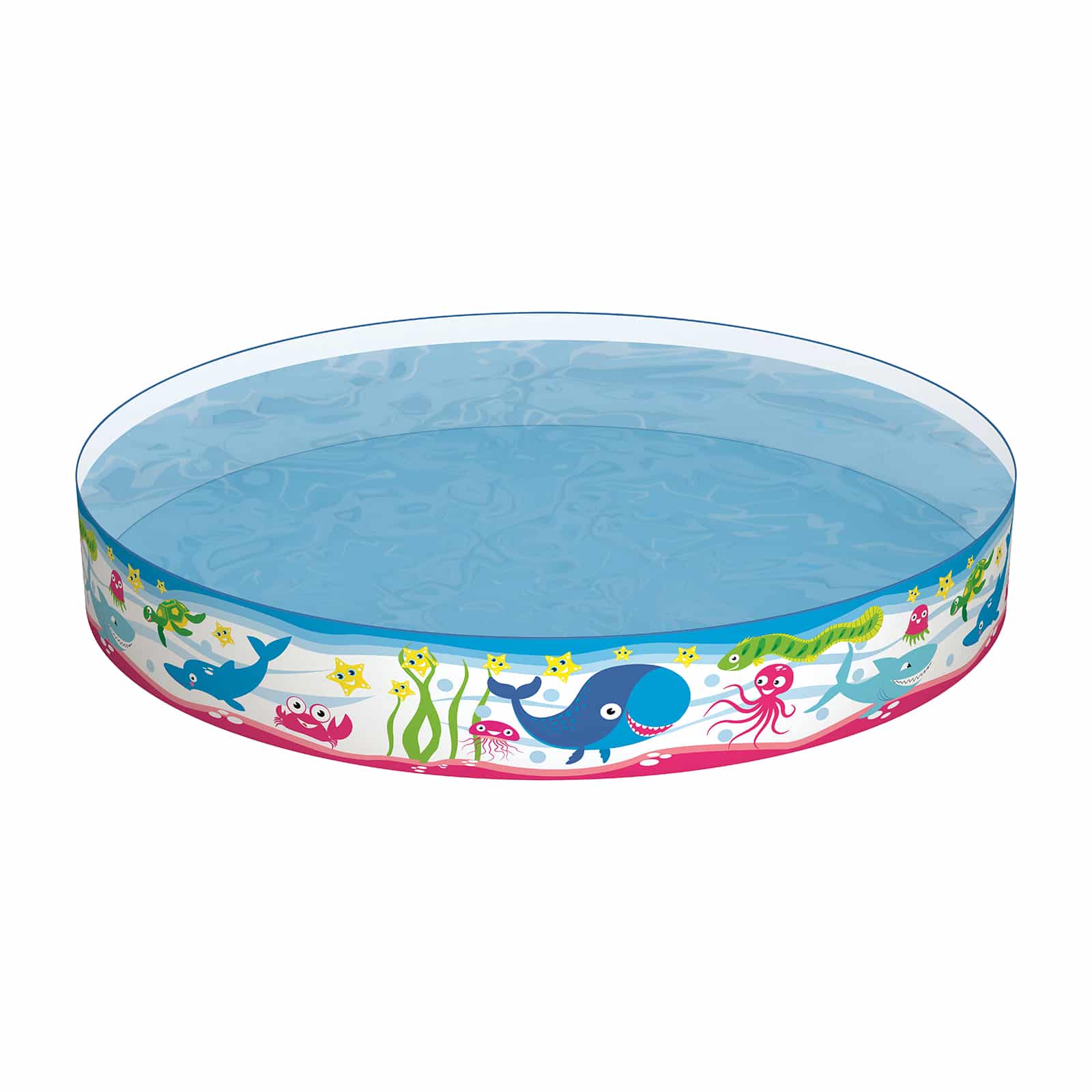 Piscina Infantil Bestway Fill N' Fun Animales Marinos 1.52m x 25cm