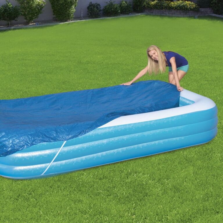 Cubierta de piscina de 3,05 m x 1,83 m de Flowclear