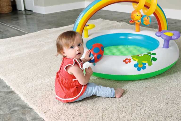 Centro de Actividades Hinchable Bestway Rainbow Go and Grow 91x56 cm