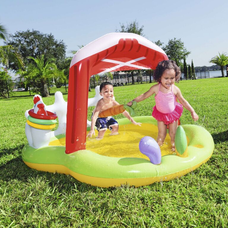 Piscina Hinchable Infantil Bestway Lil Farmer Play Center 175x147x102 cm