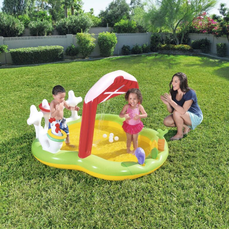 Piscina Hinchable Infantil Bestway Lil Farmer Play Center 175x147x102 cm
