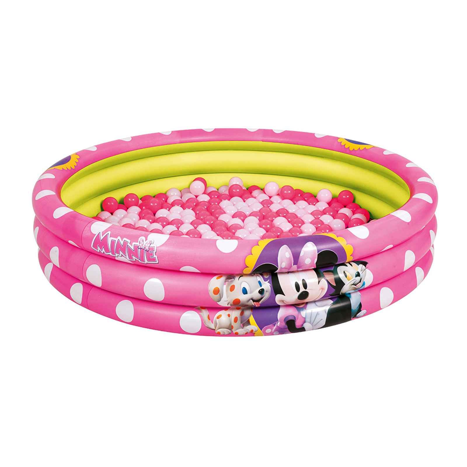 Piscina de Bolas Hinchable Bestway Minnie Mouse 122x25 cm