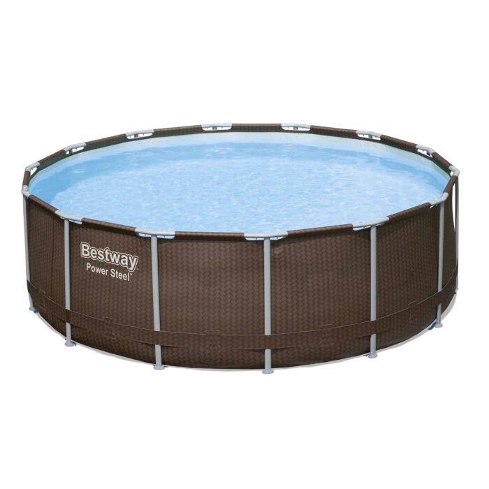 Bestway  4.27m x 1.22m Rattan Frame Pool Set