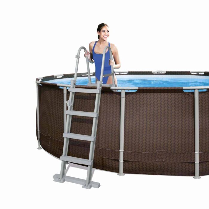 Bestway  4.27m x 1.22m Rattan Frame Pool Set