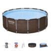 Bestway  4.27m x 1.22m Rattan Frame Pool Set