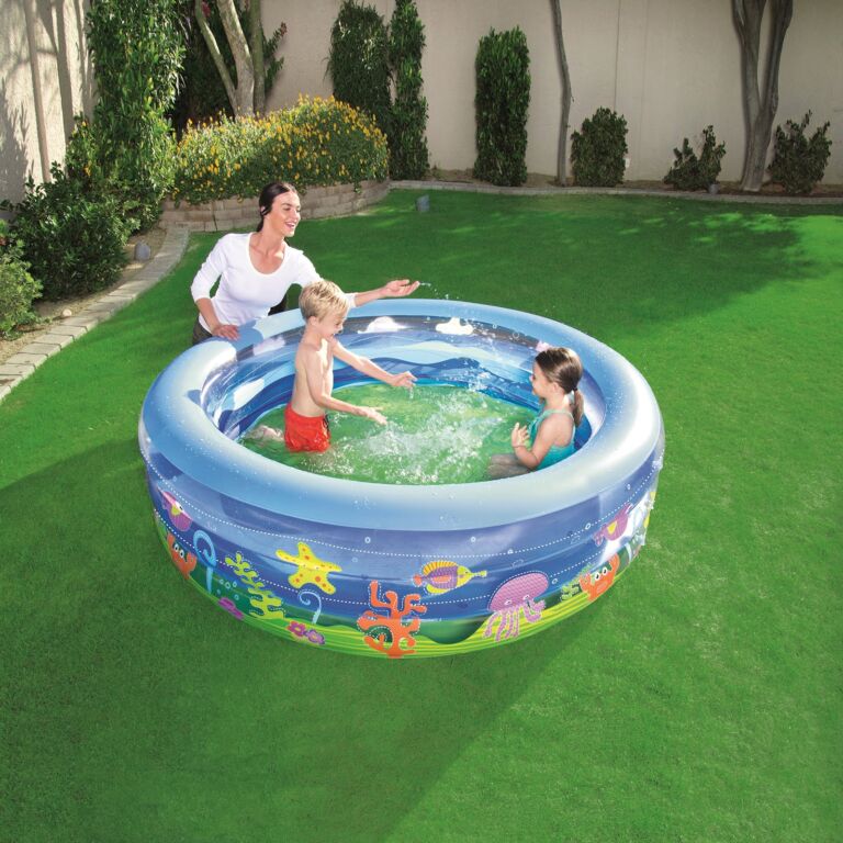 Piscina Hinchable Infantil Bestway Summer Wave 196x53 cm