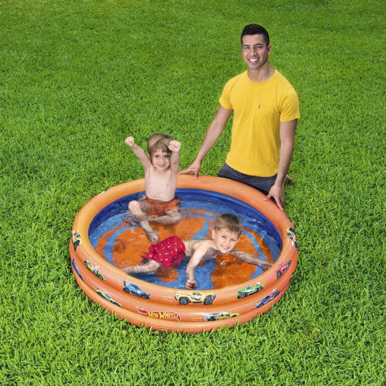 Piscina Hinchable Infantil Bestway Hot Wheels Ø122x25 cm