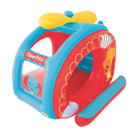 Piscina de Bolas Hinchable Bestway Fisher Price Helicóptero