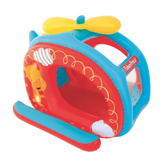 Piscina de Bolas Hinchable Bestway Fisher Price Helicóptero