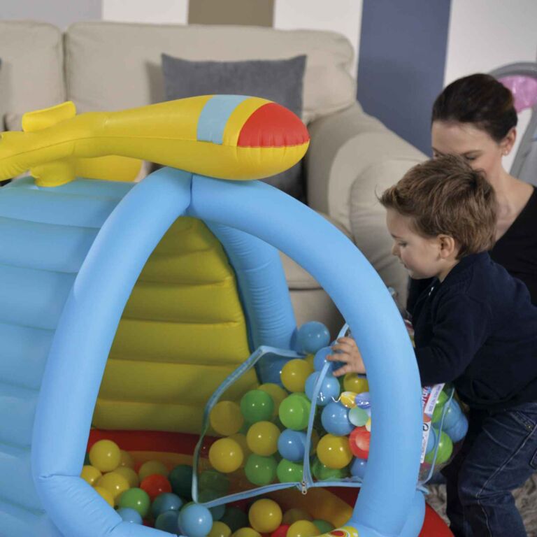 Piscina de Bolas Hinchable Bestway Helicóptero 140x127x89 cm