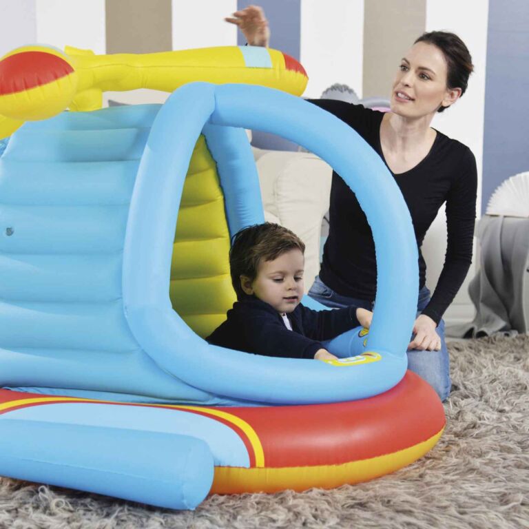 Piscina de Bolas Hinchable Bestway Helicóptero 140x127x89 cm