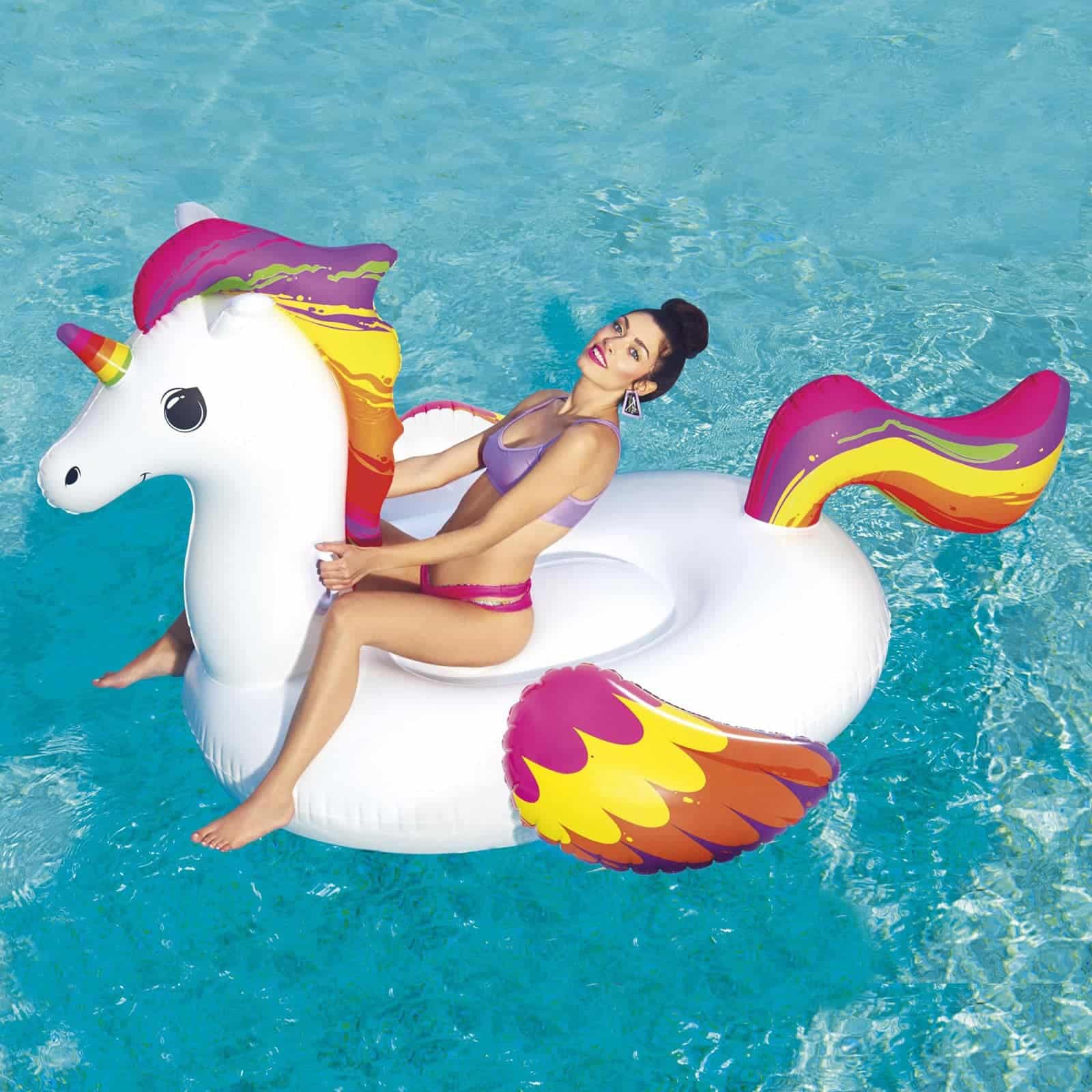 Unicornio de Fantasía Hinchable Bestway Supersized Unicornio de Fantasía Hinchable Bestway Supersized