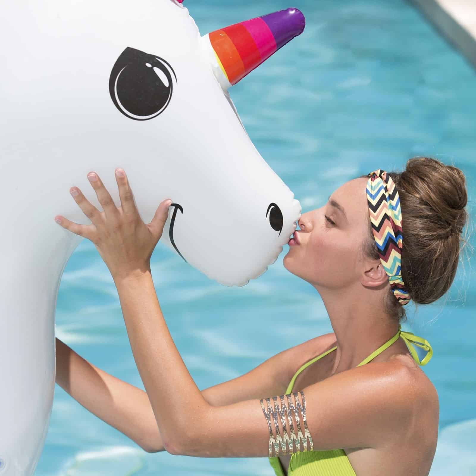 Unicornio de Fantasía Hinchable Bestway Supersized Unicornio de Fantasía Hinchable Bestway Supersized