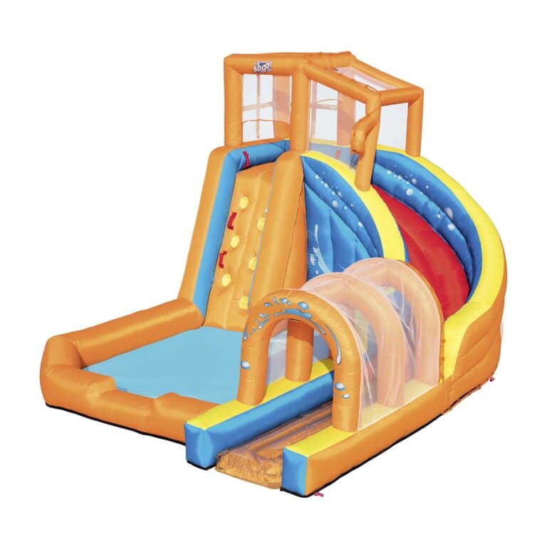 Castillo Hinchable Acuático Bestway Huricane Tunnel Blast_Mega Parque 420x320x260 cm