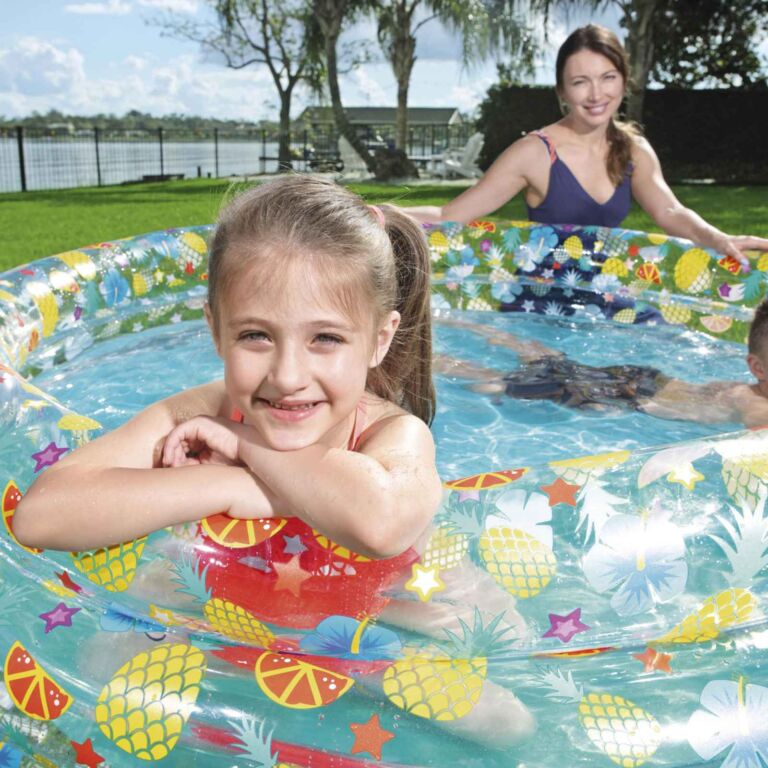 Piscina Transparente Sea Life 201x53 cm