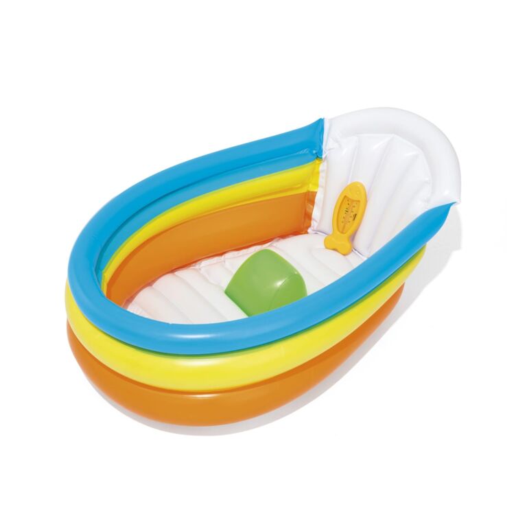 Bañera hinchable para bebés Up In and Over Squeaky Clean