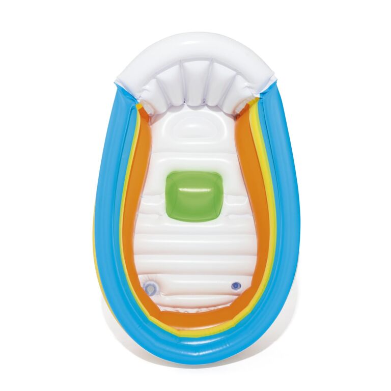 Bañera hinchable para bebés Up In and Over Squeaky Clean