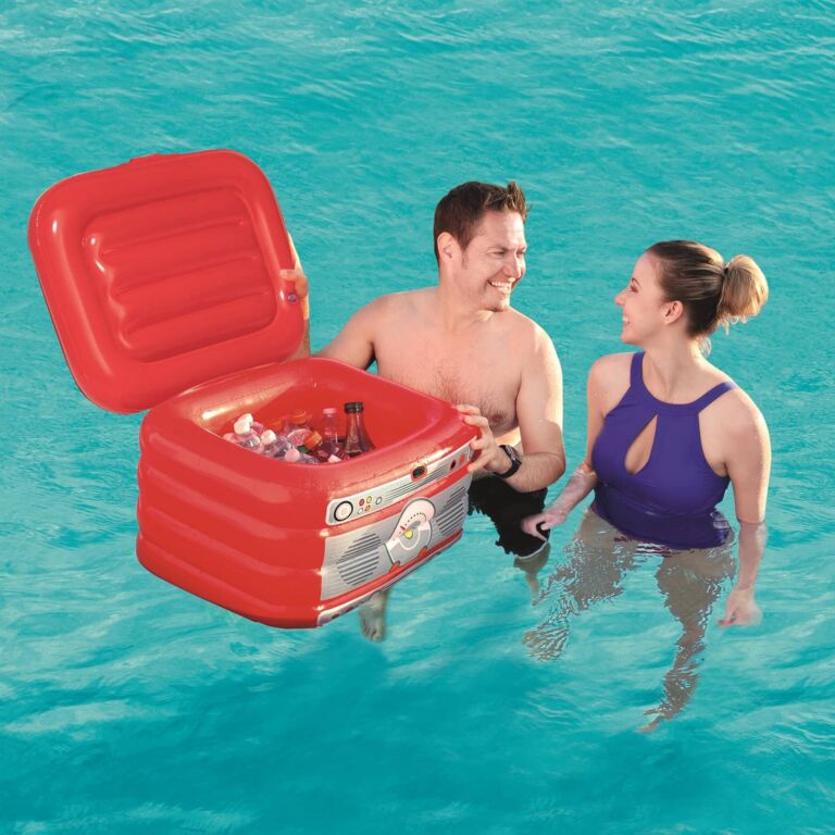 Nevera hinchable Party Turntable de Bestway